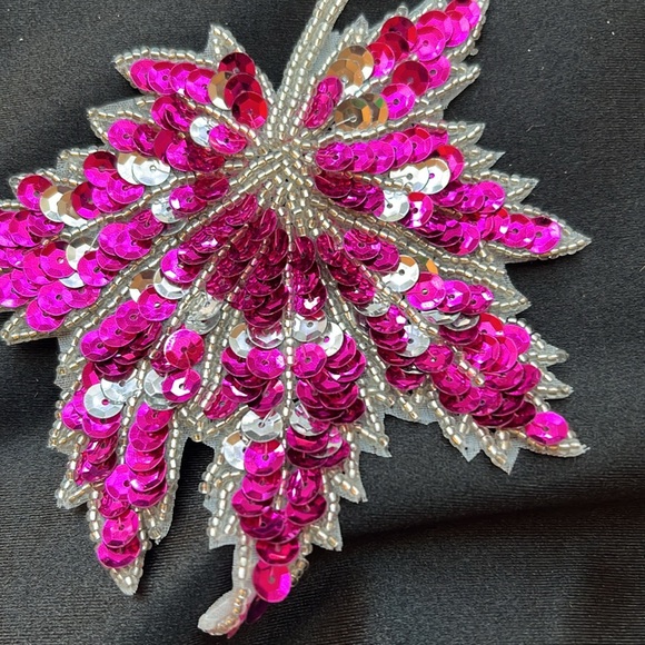 Assorted beaded and sequins patch - Picture 4 of 9